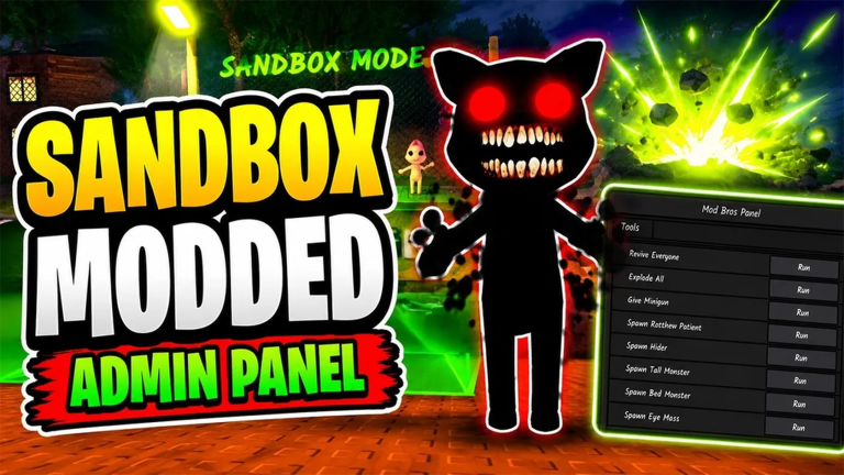 Official Hospital Horror Game thumbnail showing the Admin Panel
